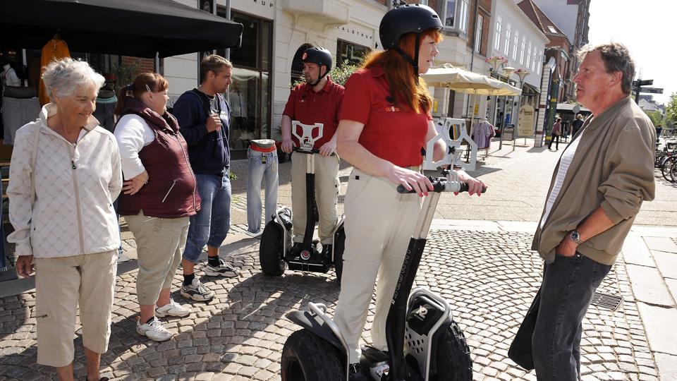 Præsentationen foregik på Springvandspladsen. Foto: Bent Bach <i>Bent Bach</i>