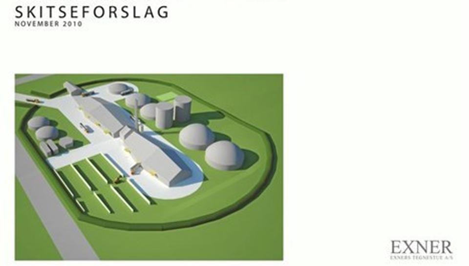 Biogasanlægget skal levere varme til Vrå.