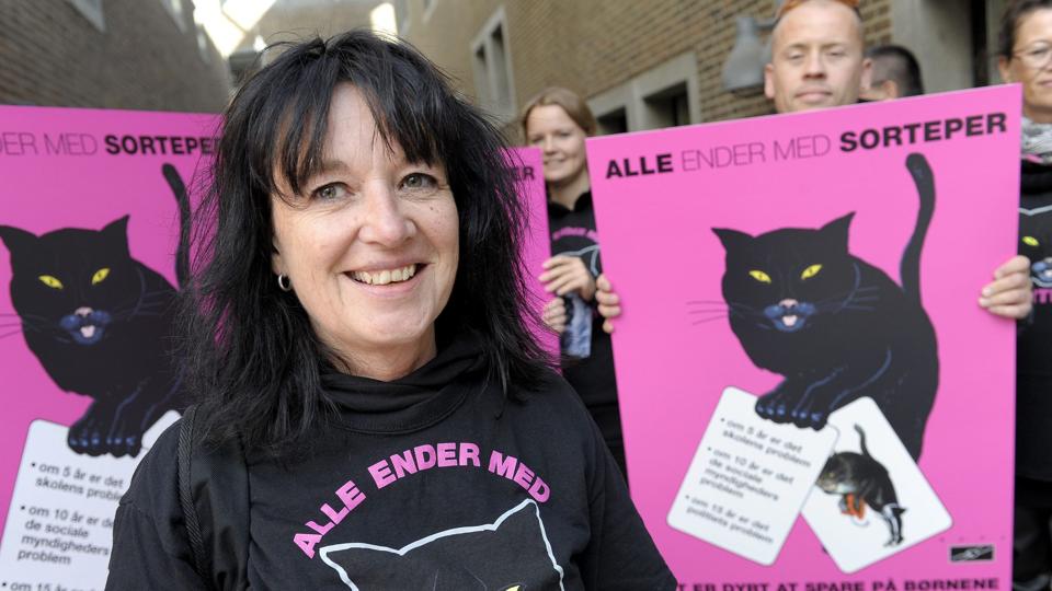 Formand for BUPL Nordjylland, Liselotte Thomsen, er ikke begejstret for Aalborg Kommunes ny budget. <i>Michael Koch</i>