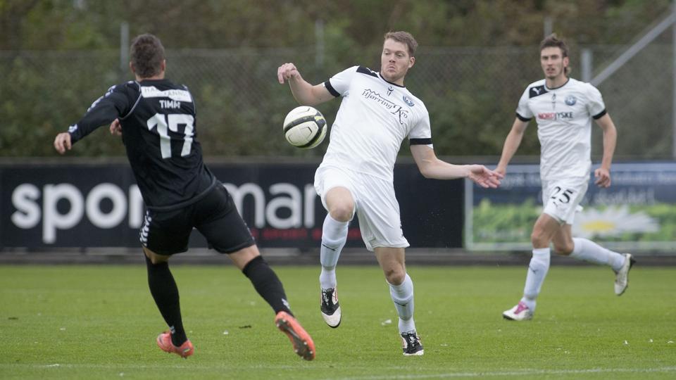Mark Westergaard og FC Hjørring skal fredag aften i aktion mod Viborg FF på udebane.Foto: Bente Poder <i>Bente Poder</i>