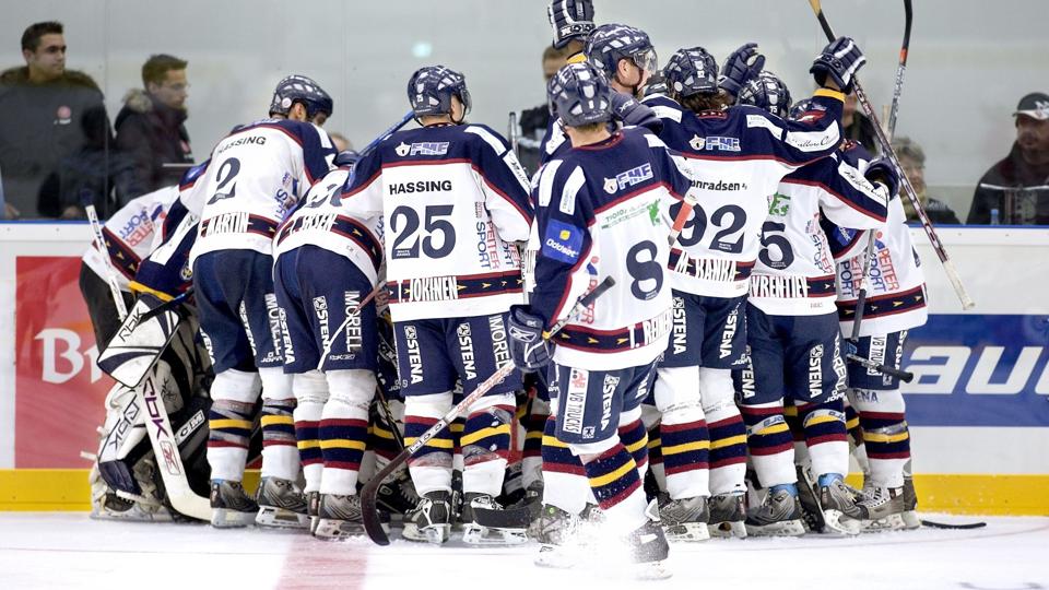 Frederikshavn White Hawks vandt søndag eftermiddag 2-0 over Herning Blue Fox.Foto: Torben Hansen <i>Pressefotograf Torben Hansen</i>
