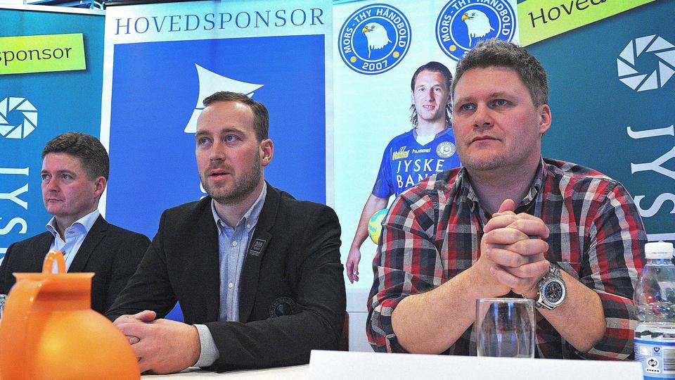 Den kommende cheftræner blev fredag præsenteret, og det var, som mange havde ventet, Anders Thomsen, der er en gammel kending i klubben, der overtager til sommer. Foto: Ole Iversen
