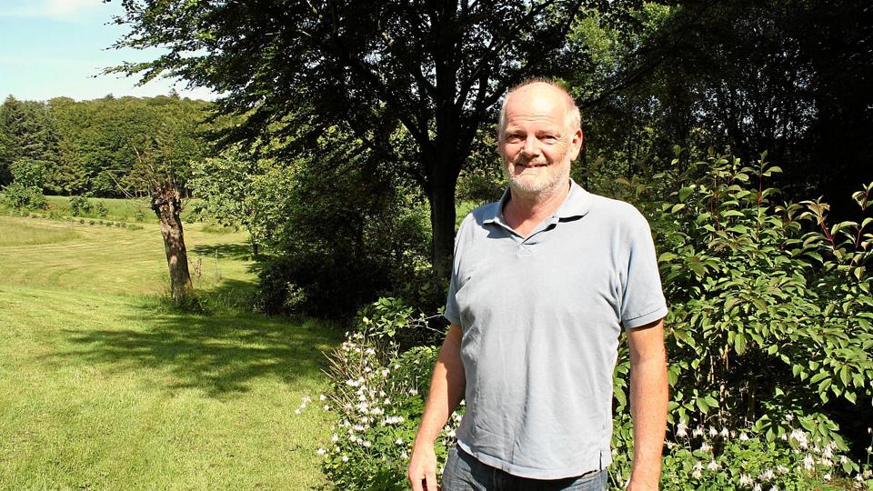 Poul Nygaard fra Dronninglund var i sidste uge til haveselskab hos Regentparret på Fredensborg Slot. Foto: Jørgen Ingvardsen <i>Jørgen Ingvardsen</i>