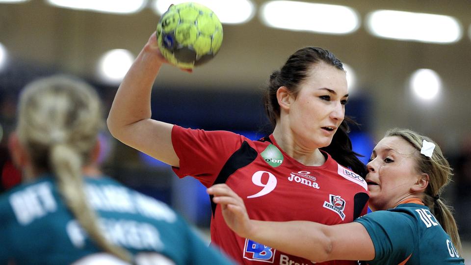 Dzenita Bajic kommer måske ikke i kamp mere i denne sæson. Foto: Lars Pauli <i>Lars Pauli</i>