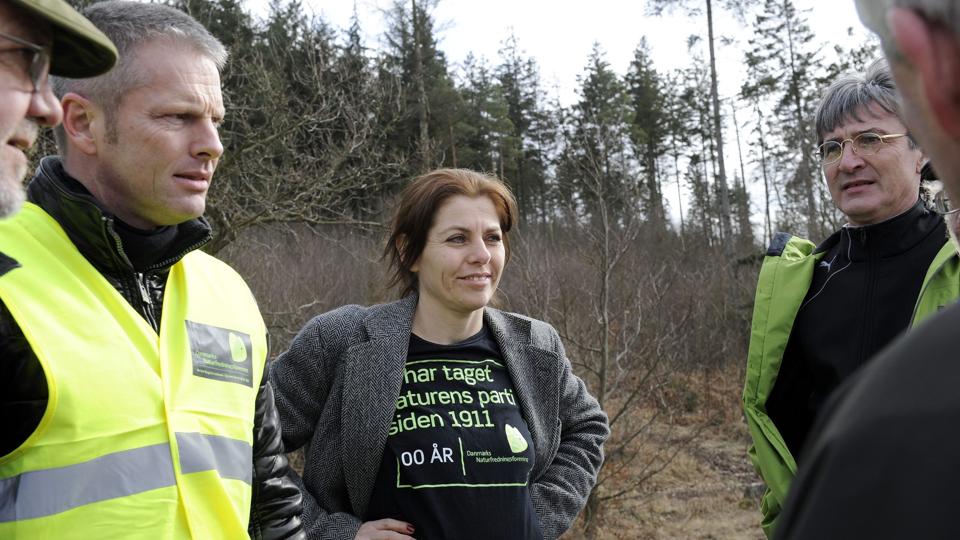 Foto Michael Koch Politikere fjerner skraldet fra naturen <i>Michael Koch</i>