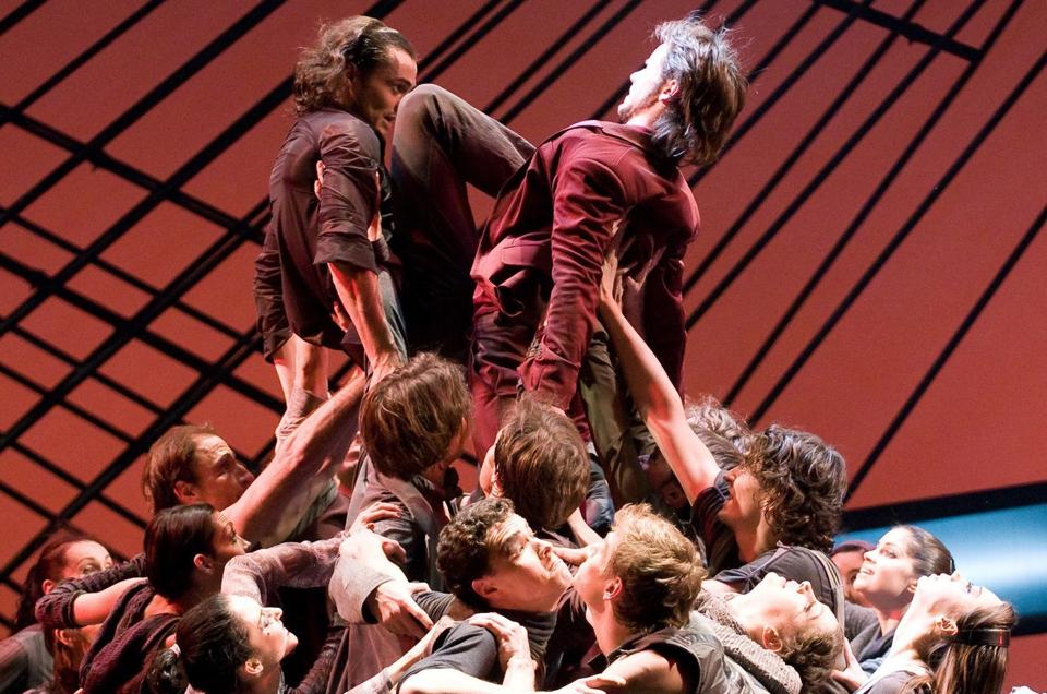 Vi får balletversionen af Alexander Pushkins roman Eugen Onegin
