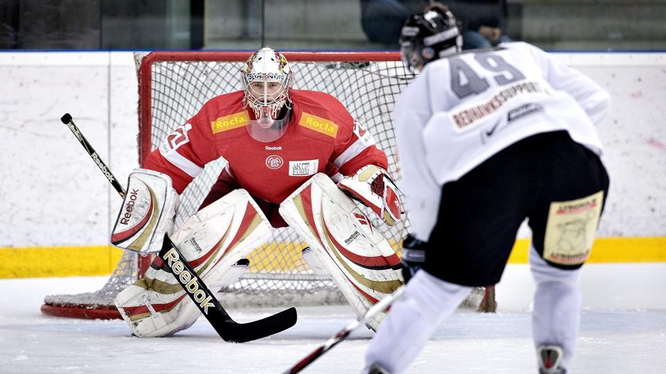 Nikolaj Nørbak er klar til endnu en tørn i Aalborg-målet. Foto: Lars Pauli <i>Lars Pauli</i>