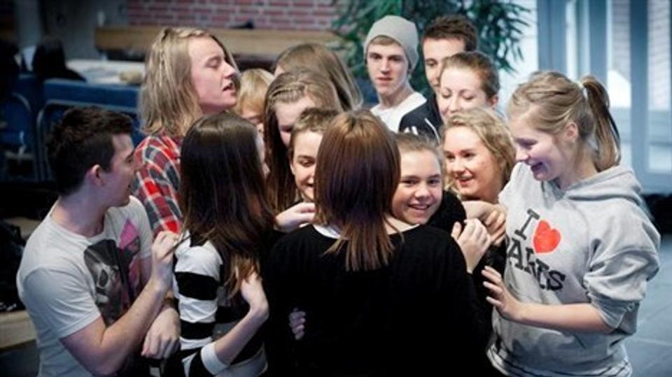 Dronninglund Gymnasium får topkarakter i elevernes tilfredshed. Arkivfoto: Peter Broen