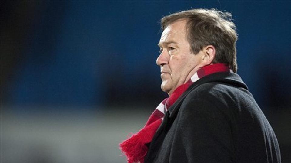 AaB's sportsdirektør, Lynge Jakobsen, melder hårdt ud efter sejren over OB,
Foto: Scanpix