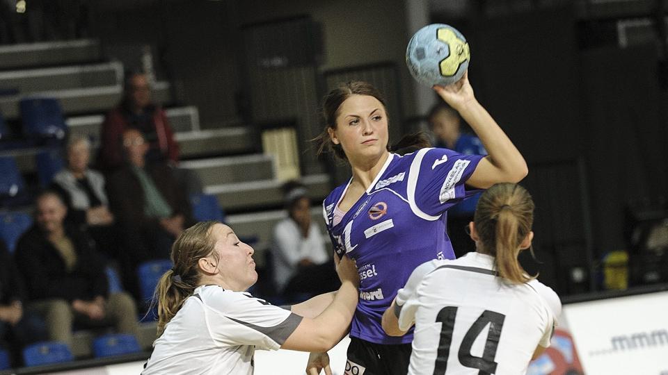 VH’s Cecilie Skovgaard spillede en flot kamp mod Tarm. Foto: Peter Broen <i>Peter Broen</i>