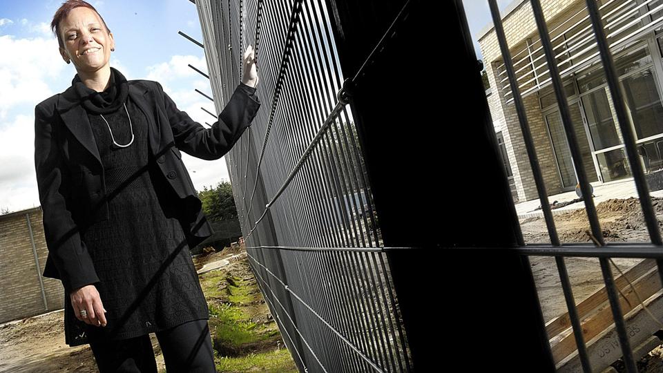 Selv om der er tale om en sikret institution, vil lederen Tina Marie Larsen gerne vise åbenhed over for omverdenen. Foto: Niels Meredin <i>Pressefotograf Niels B. Meredin</i>