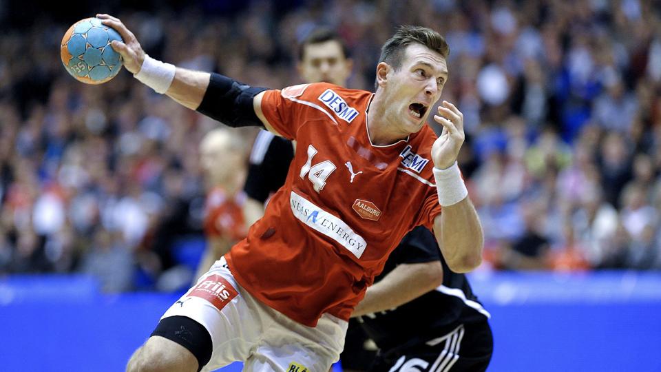 Jacob Bagersted er vendt tilbage efter en skade for Aalborg Håndbold. Foto: Lars Pauli. <i>Lars Pauli</i>