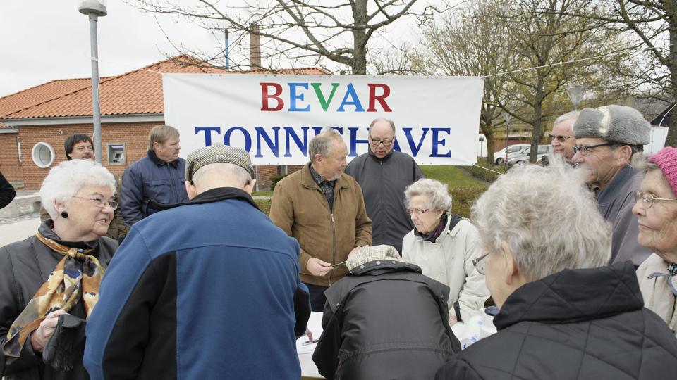 1300 borgere har krævet Tonnishave bevaret. Arkivfoto: Peter Broen <i>Peter Broen</i>