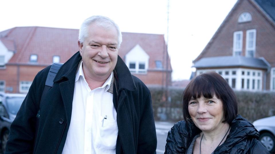 jens arne Hedegaard (V) synes syv års snak om et sundhedshus er pinligt. Gitte Krog (V) synes beliggenheden er værre. Arkivfoto