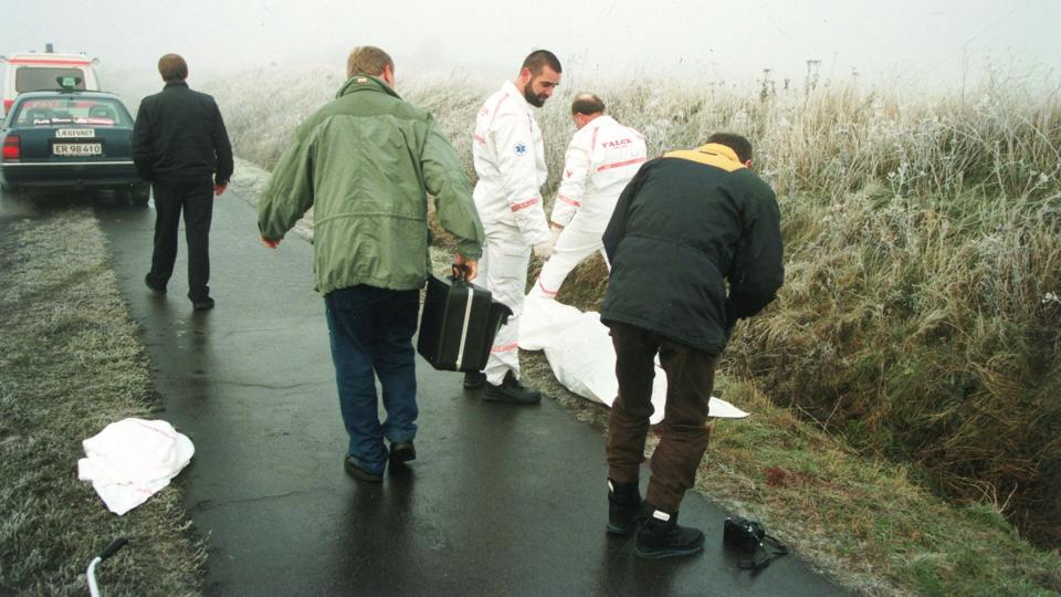 Finn Jensen blev lørdag formiddag 7. december 1996 fundet myrdet i en grøft ved Thisted Landevej mellem Vadum og Nørresundby. Arkivfoto: Henrik Bo