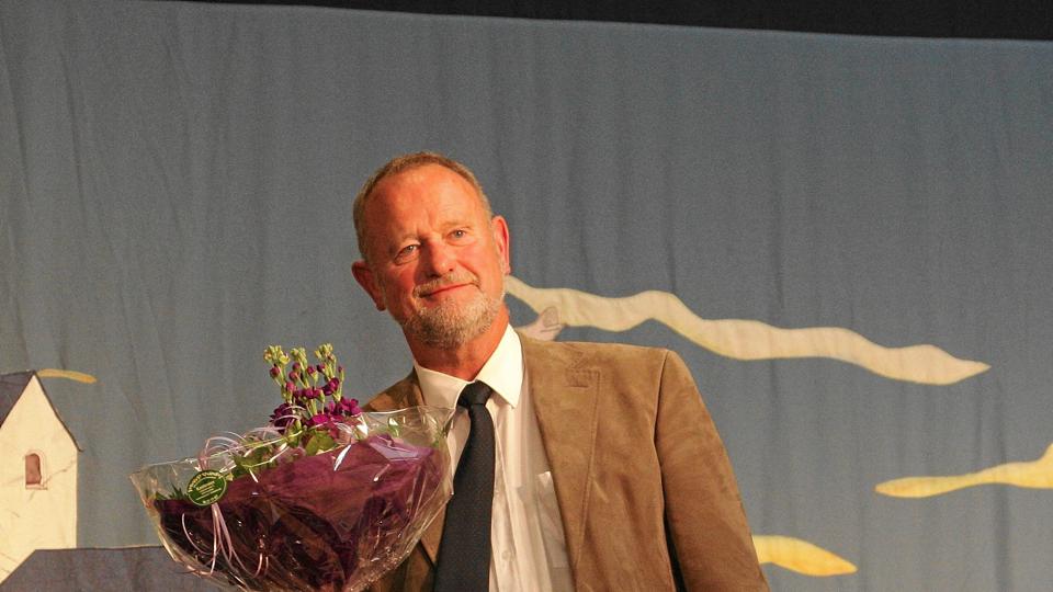 Ole Hermansen, som gennem årene har været aktiv både som formand for idrætsforeningen, medlem af fodboldudvalget og sponsorudvalget. Foto: Torben Agersted <i>Torben Agersted</i>