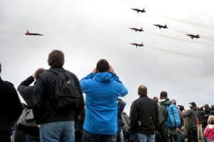 Kæmpe flyshow på Flyvestation Aalborg
