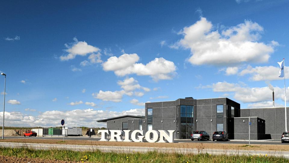 Trigon er et markant byggeri på Knivholtvej.