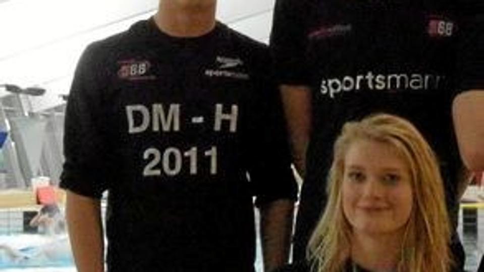 De tre S68'ere til OL-kvalifikation - Marcus, Michael og Pernille.Privatfoto