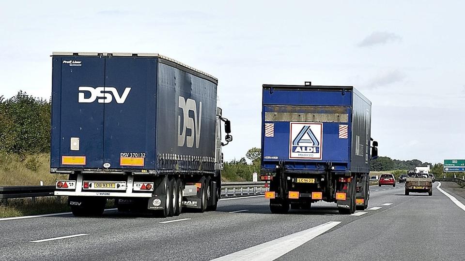 Politiet fanger stadig oftere østchauffører, der ikke overholder de retningslinjer, der er gældende i branchen. Arkivfoto <i>Pressefotograf Claus Søndberg</i>