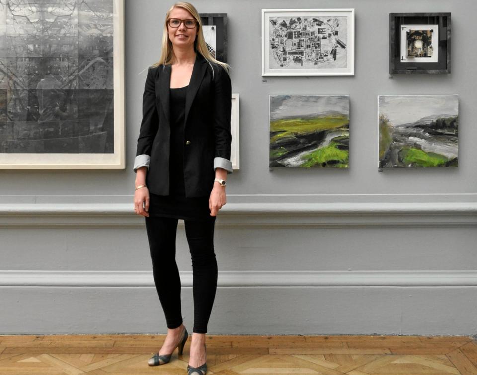 Maria Bjerg Nørkjær er med på fornem udstilling i London. Privatfoto