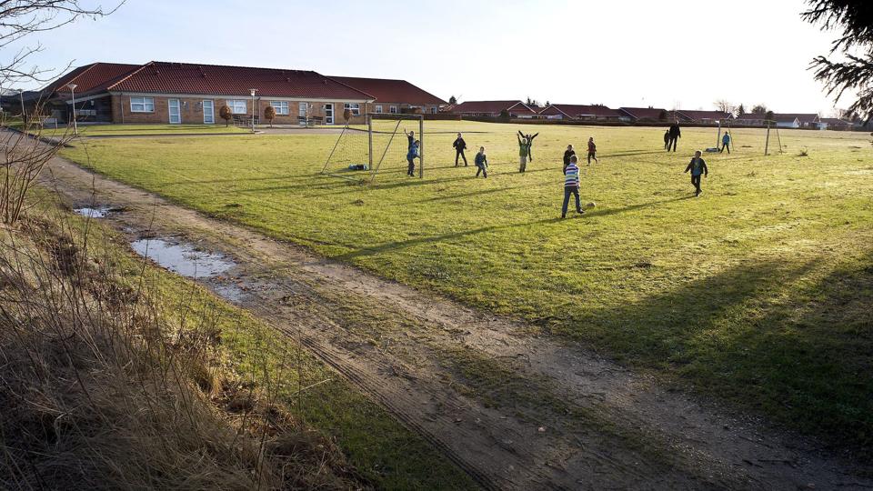 Grundarealet Skovgårdene 37-51 i Fjerritslev var tidligere ejet af ebh-fonden. Arkivfoto: Torben Hansen <i>Foto: Torben Hansen</i>