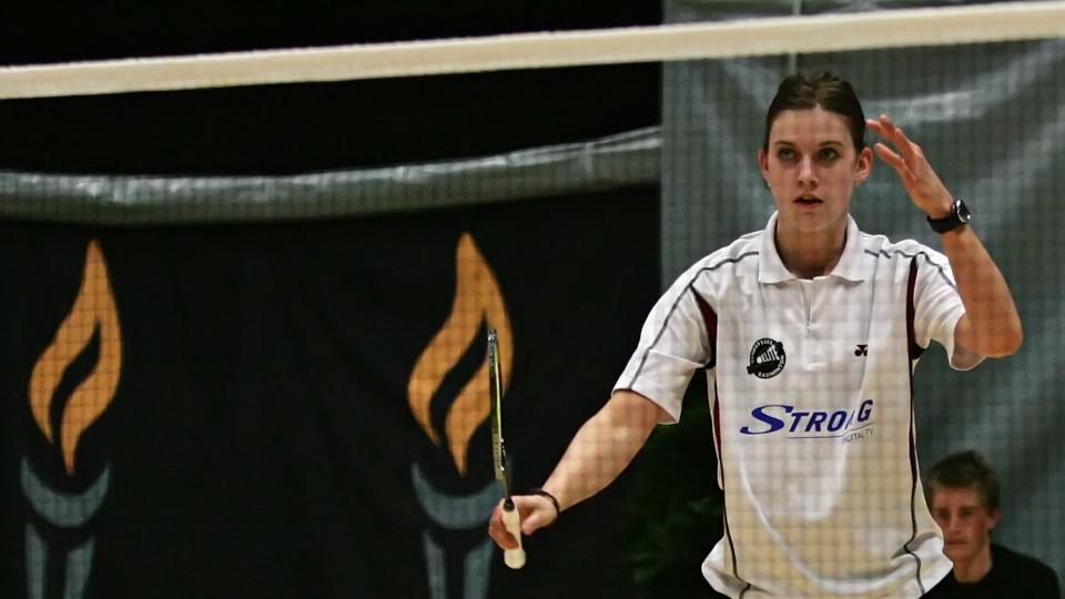 Lena Frier Kristiansen styrker Vendsyssel Elite Badminton til slutspillet. Foto: Martin Damgård <i>Pressefotograf Martin Damgård</i>