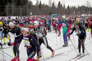 54 kilometer på ski i Norge