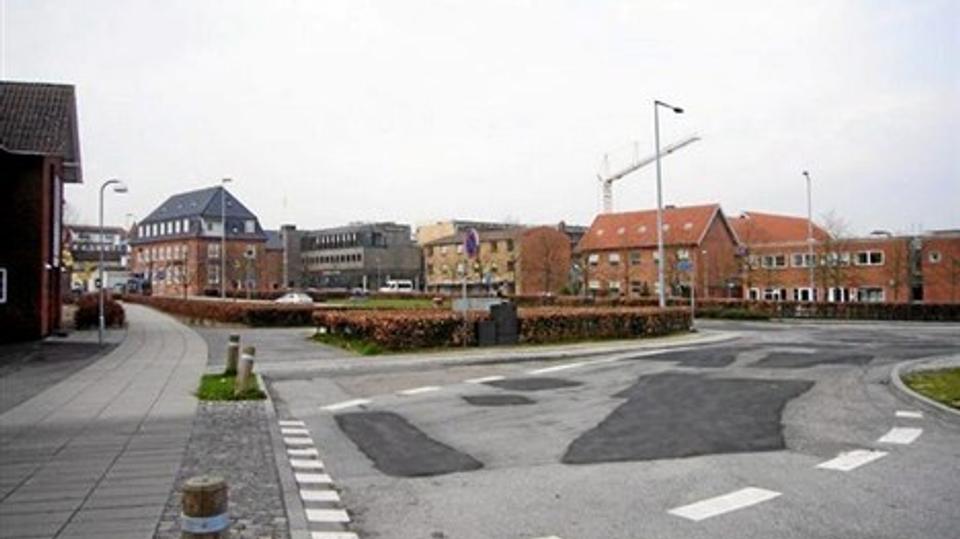Planerne for blandt andet Hobro Midtby vendes på et offentligt møde 29. marts. Arkivfoto