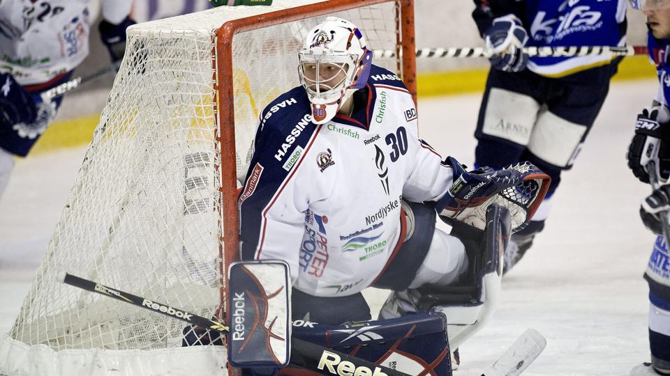 Frederik Andersen er blevet skadet i USA. Foto: Peter Broen. <i>Peter Broen</i>