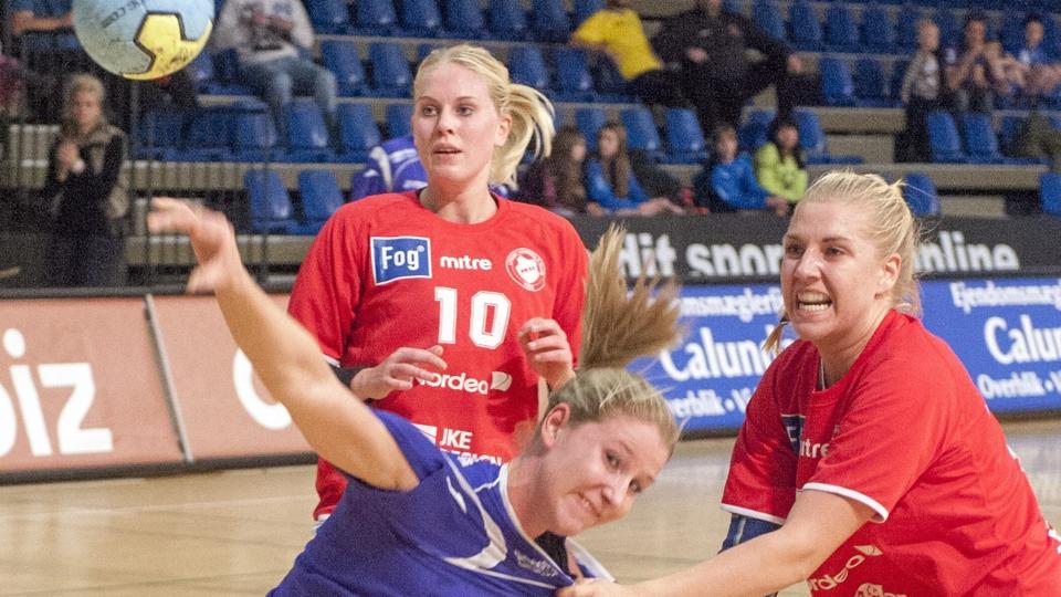 Christina Hansen blev topscorer for VH med ni mål.Arkivfoto: Kurt Bering <i>Kurt Bering</i>