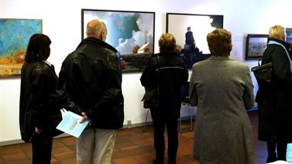 I 2004 var der historisk kunst på Dronninglund Kunstmuseum, som viste udstillingen "De satte kulør på Nordjylland". Arkivfoto: Carl Th. Poulsen