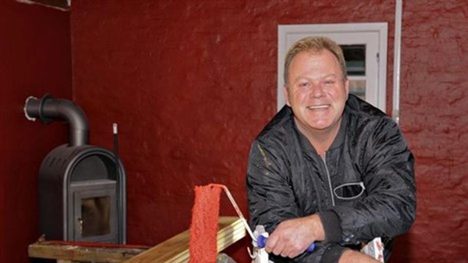 Kim Larsen håber at blive klar til åbning i påsken. Foto: Bent Bach