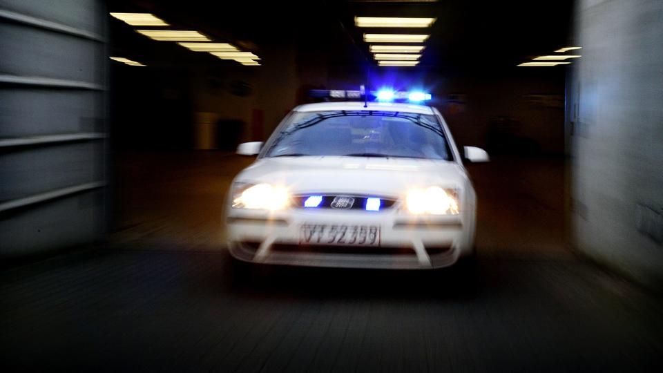 Beredskabet ved Hjørring Lokalpoliti beslaglagde onsdag aften en bil.Arkivfoto.
