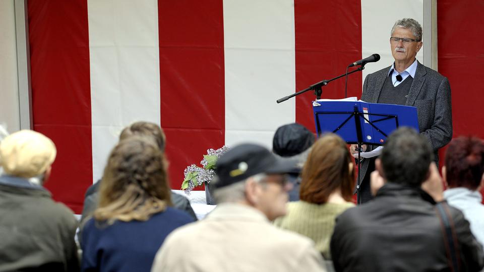 socialdemokraternes grundlovsmøde med Kollerup og Lykketoft Foto: Peter Mørk <i>Foto: Peter Mørk</i>