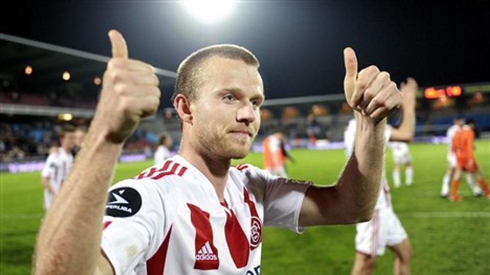 Rasmus Würtz synes klar til Lyngby. Foto: Lars Pauli
