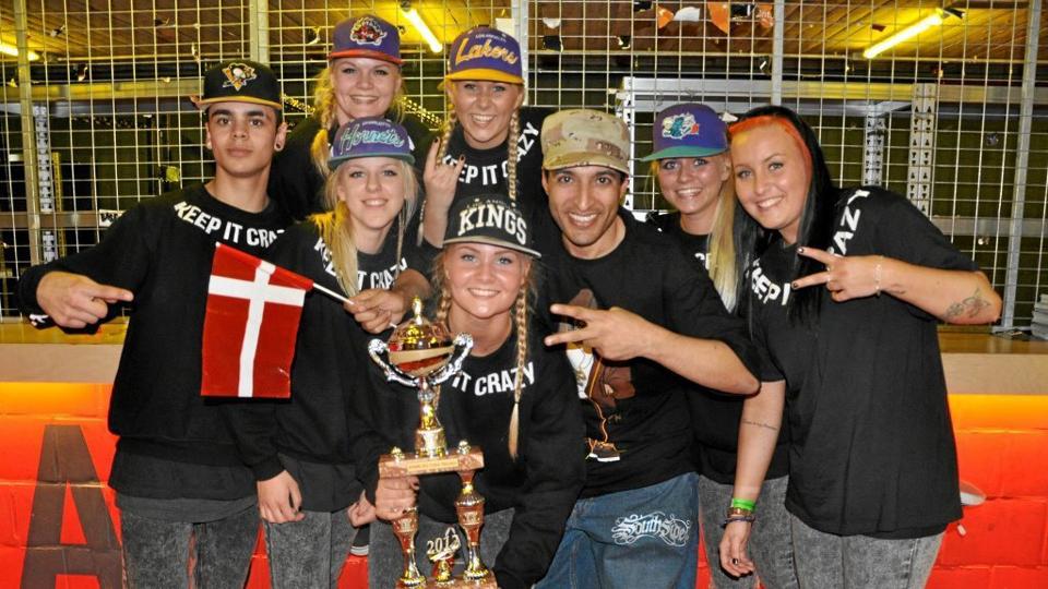 K.I.C. Crew fra Frederikshavn høstede guld og anerkendelse i Belgien. Privatfoto