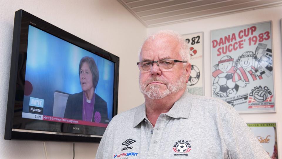 Formand for Dana Cup, John Robert Larsen mener, at nogle klubber opfører sig illoyalt. Foto: Bente Poder <i>Bente Poder</i>