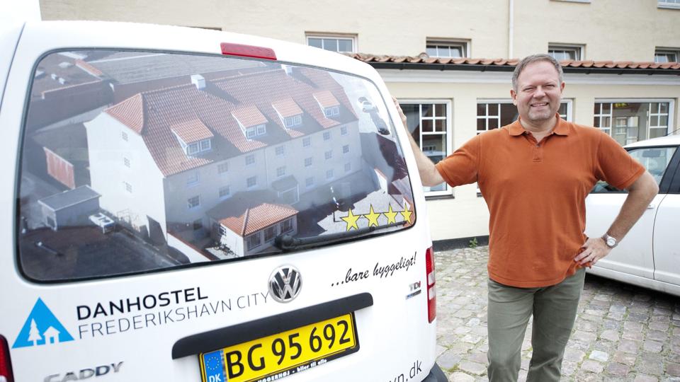 Ole Hust, Danhostel Frederikshavn City, har overbevist sine kolleger om, at de næste år skal til landsstævne i Frederikshavn. Arkivfoto: Kim Dahl Hansen <i>Kim Dahl Hansen</i>