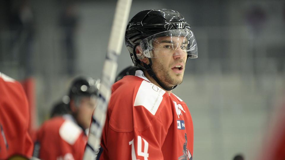 Bjarke Møller fra Aalborg Pirates har igen fået en hjernerystelse. Foto: Michael Koch.