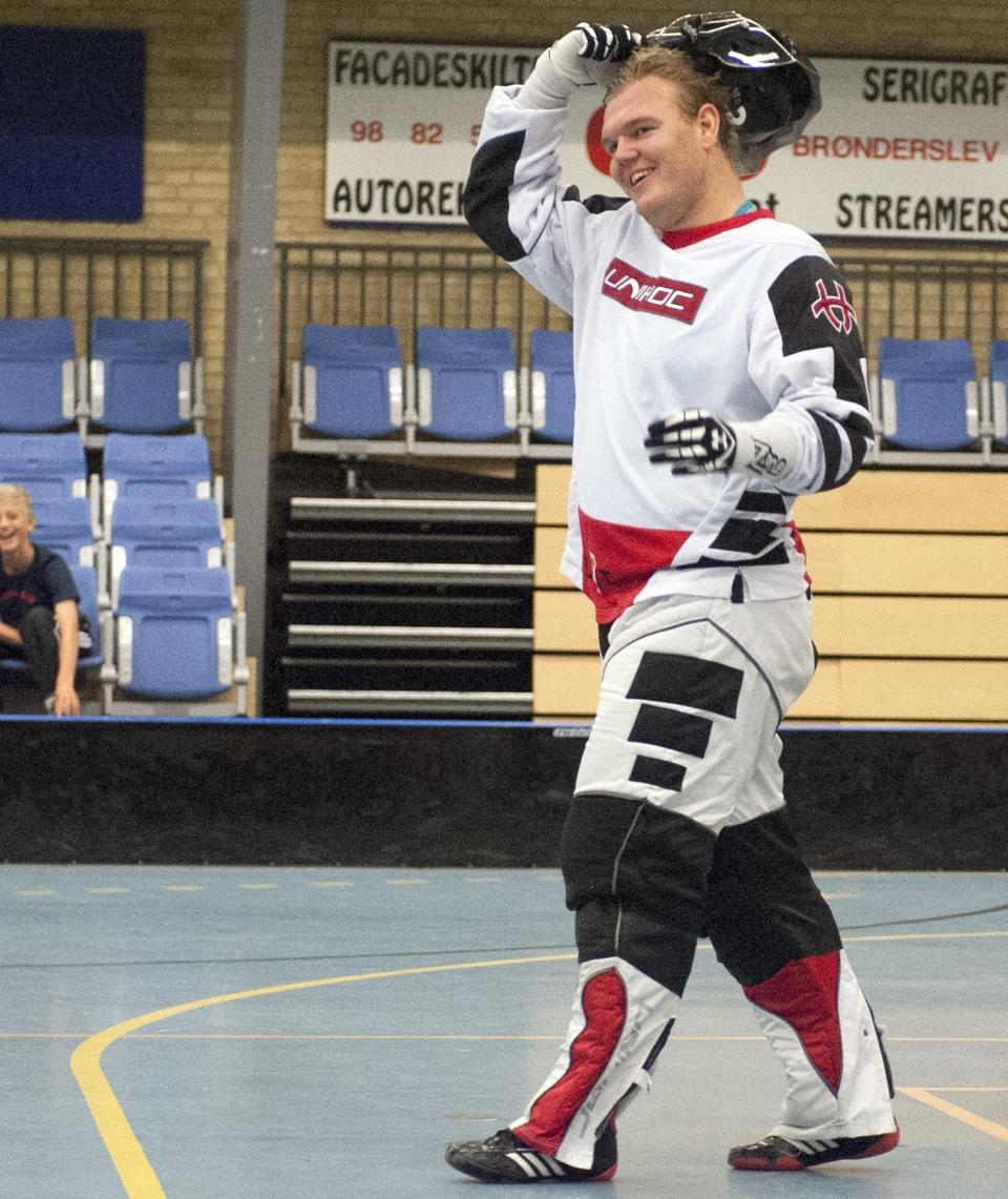 Hot Shots vandt, og der er ros til målmand Anders Kjær.Arkivfoto <i>Kurt Bering</i>