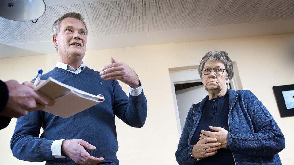 Per Husted, her sammen med kredsformand Grethe Enevoldsen, er valgt til Socialdemokraternes borgmesterkandidat <i>Lars Pauli</i>