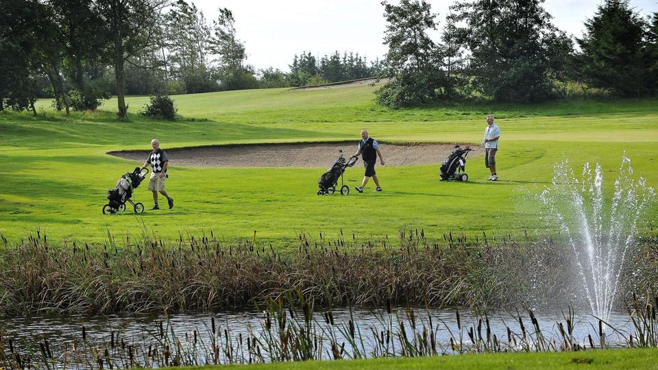Brønderslev Gofklub spiller hjemme mod Ikast.Arkivfoto <i>Bent Bach</i>