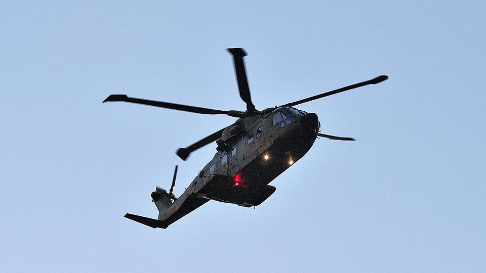 Den 78-årige mand blev eftersøgt med blandt andet en helikopter. Arkivfoto <i>Pressefotograf Claus Søndberg</i>