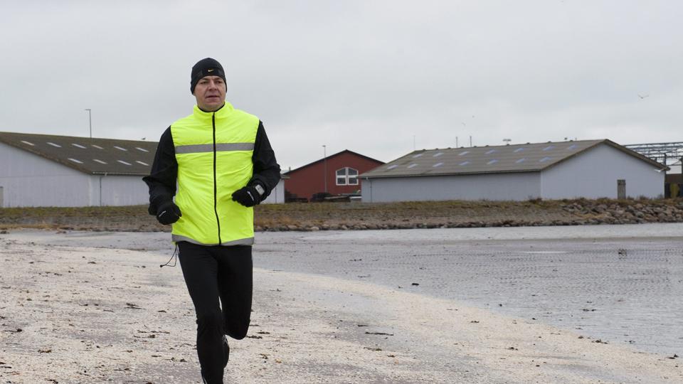 Rico Eiersted - inviterer til Strandby Løbefællesskab. Foto: Bente Poder <i>Carl Th. Poulsen</i>