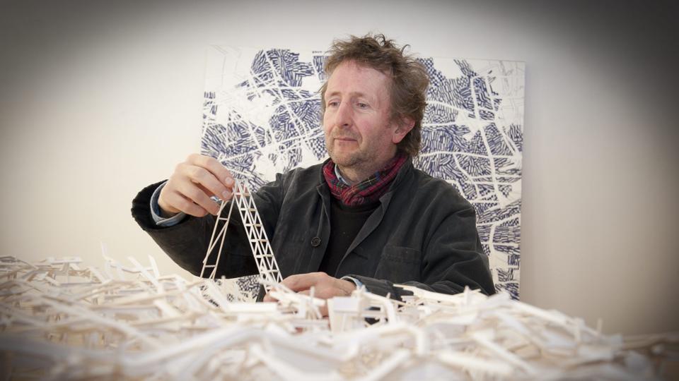 Robert Wood viser sine helt specielle skulpturer på Vendsyssel Kunstmuseum. Foto: Kim Dahl Hansen <i>Foto Kim Dahl Hansen</i>