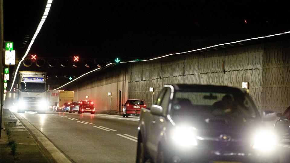 Limfjordstunnellen Aalborg Vejdirektoratet og Aalborg kommune indviede nyt intelligent trafiksystem FOTOS TIL ARKIV Foto Claus Søndberg