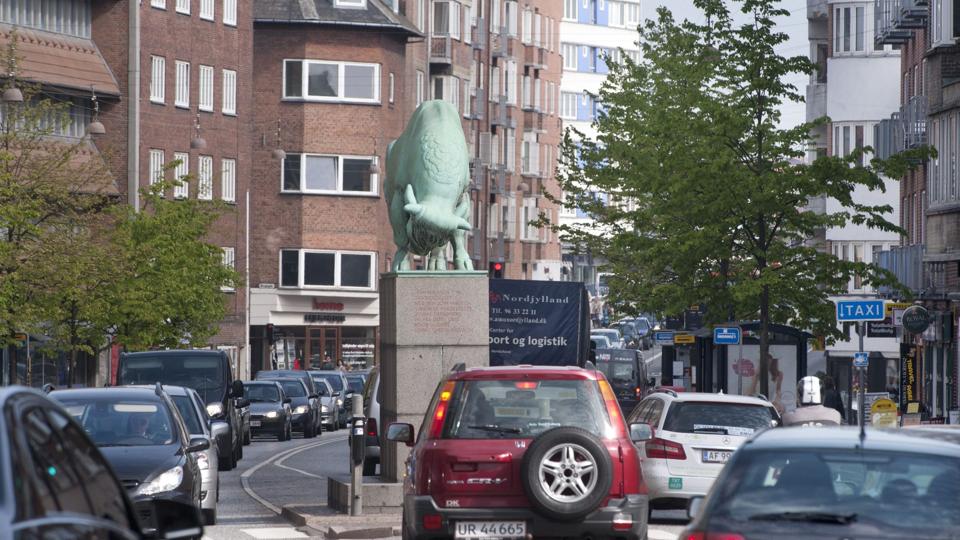 Vesterbro er det mest støjbelastede område i Aalborg. Arkivfoto: Grete Dahl <i>Grete Dahl</i>