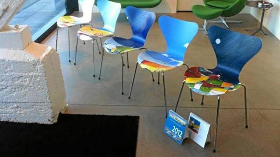 7’er-stolene er nu sat til salg på Lauritz.com.