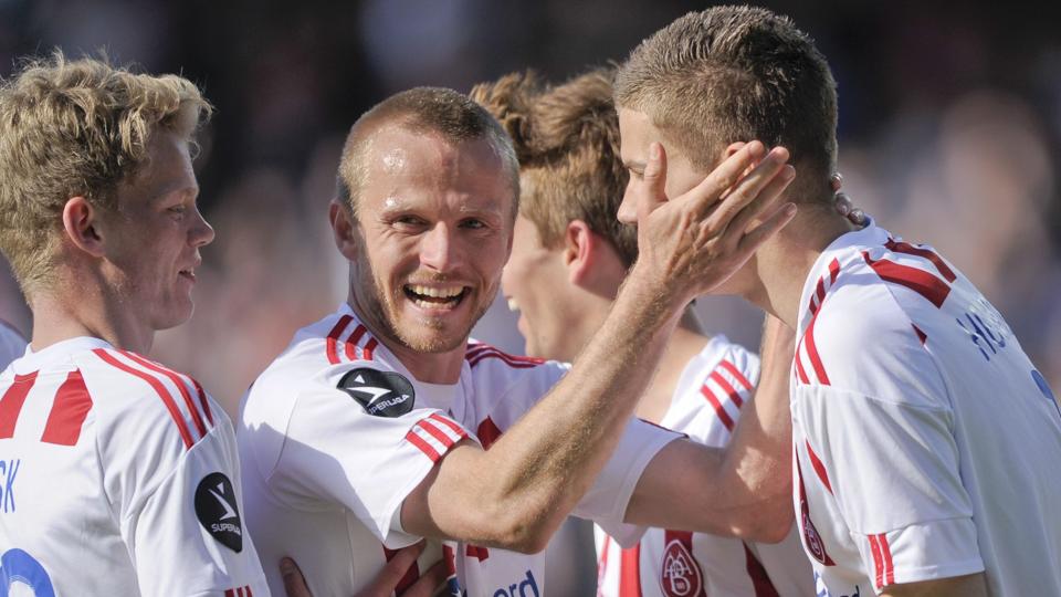 AaB har optaktsprogrammet på plads. Foto Michael Koch <i>Michael Koch</i>